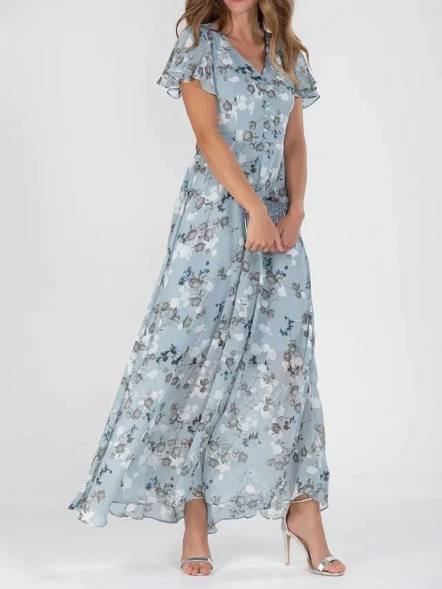 CHARIS | GLAMOROUS TUMMY COVERING DRESS
