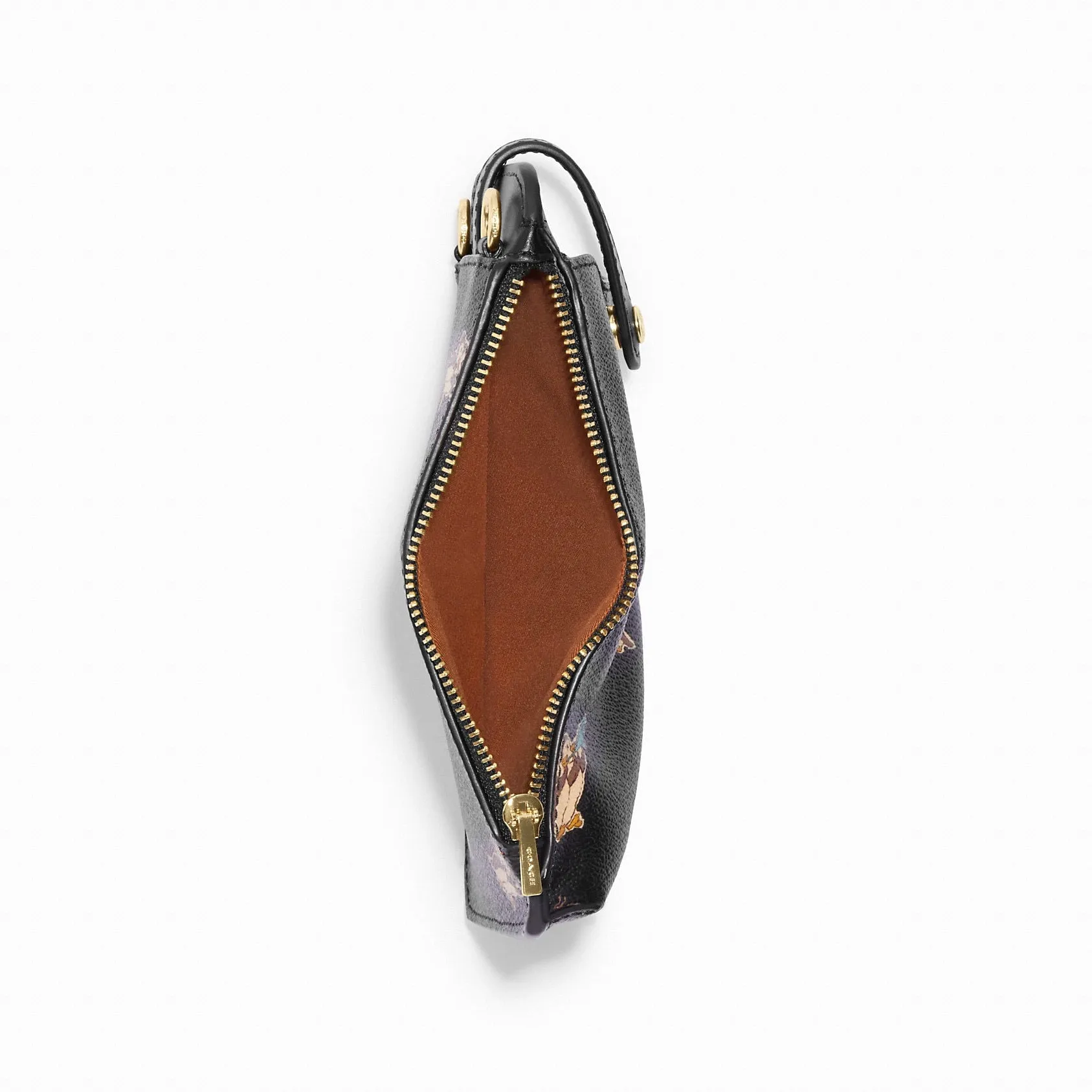 Coach Women's Phone Crossbody With Penguin Print