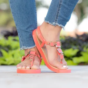 Coral Sandals