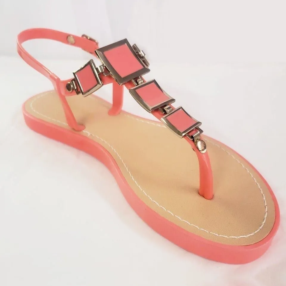 Coral Sandals