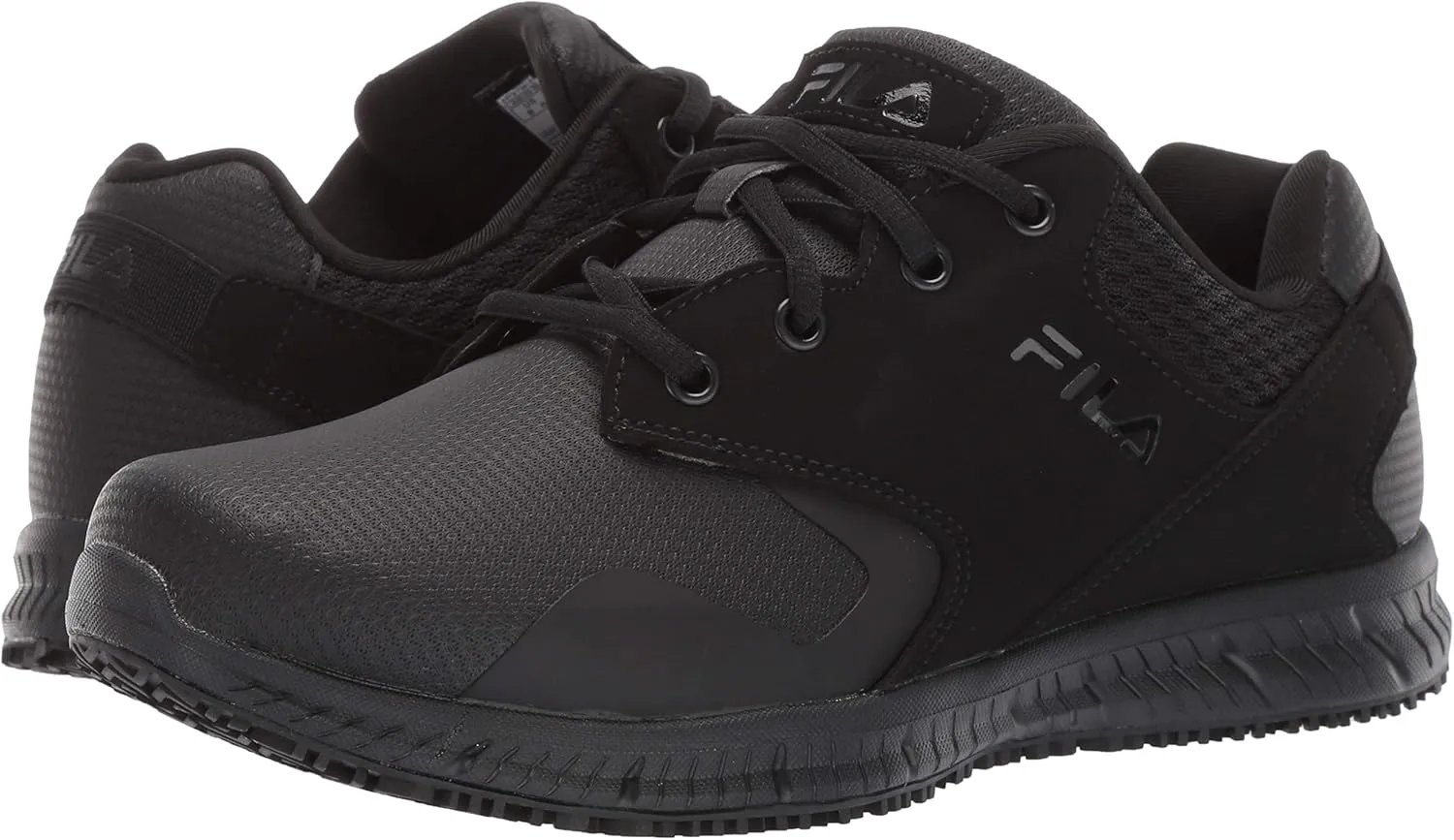 Fila Men's Memory Layers Slip Resistant Work Shoe Food Service