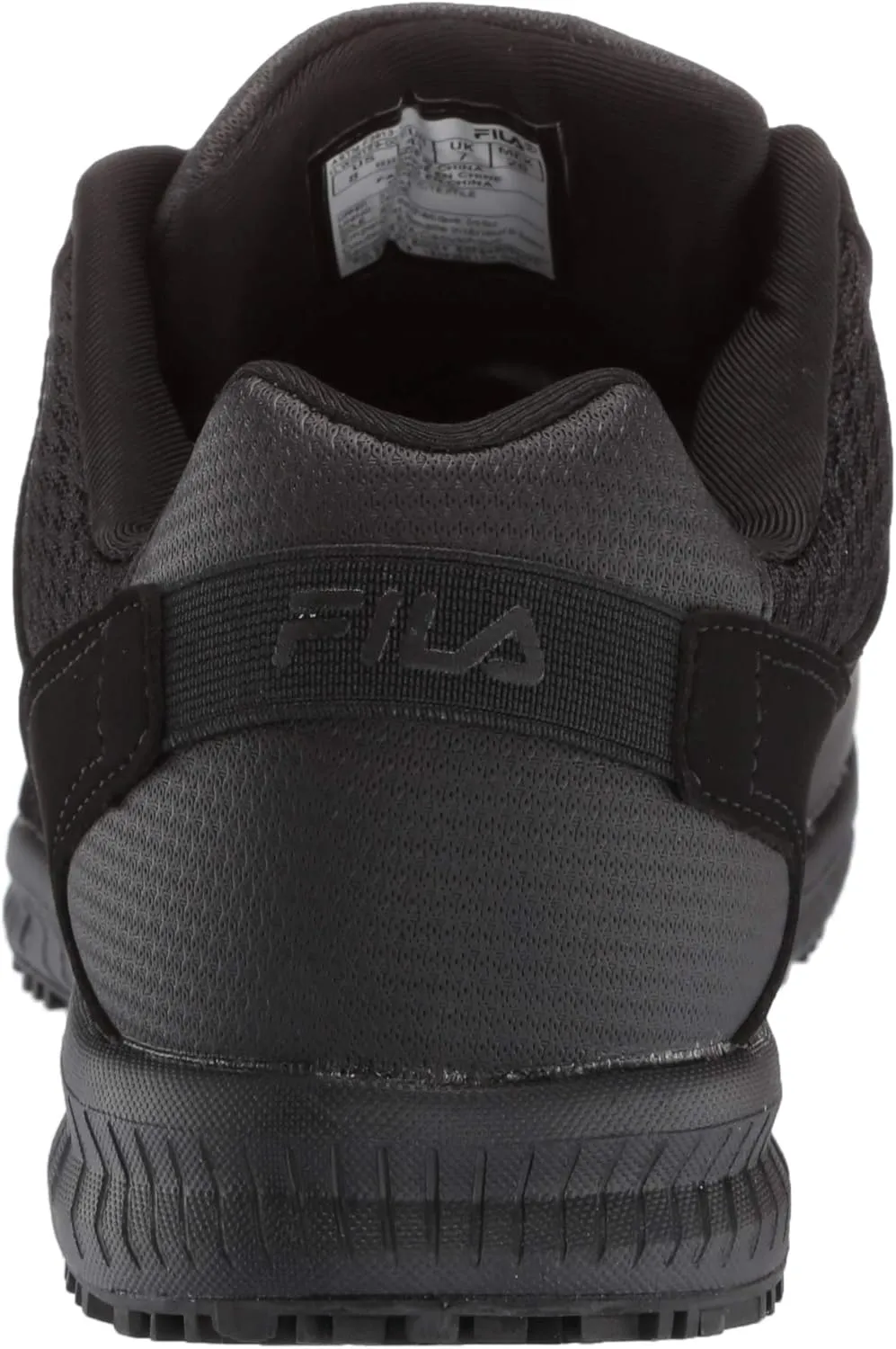 Fila Men's Memory Layers Slip Resistant Work Shoe Food Service