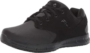 Fila Men's Memory Layers Slip Resistant Work Shoe Food Service