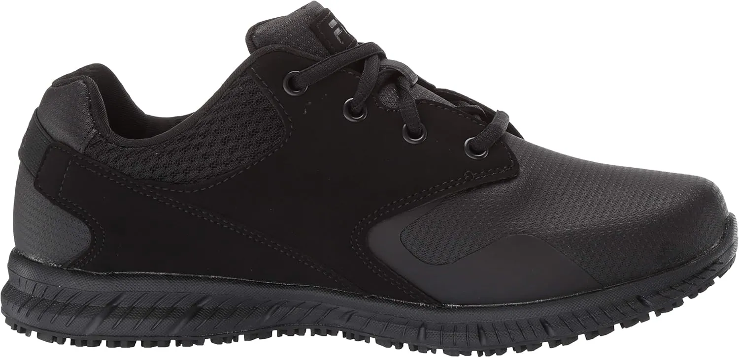 Fila Men's Memory Layers Slip Resistant Work Shoe Food Service