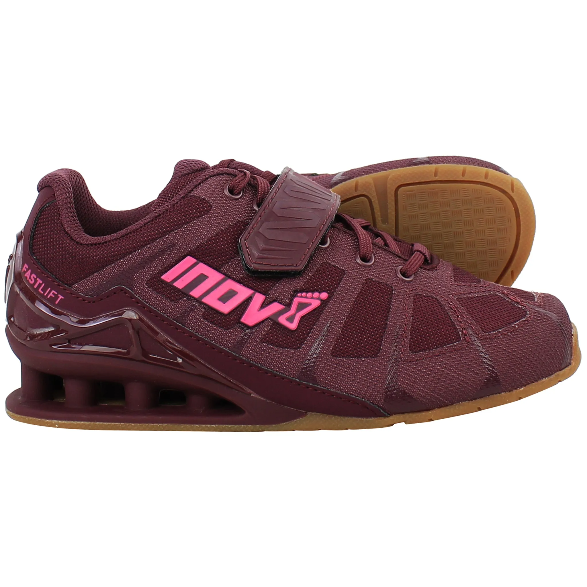 Inov-8 Fastlift G 360 Womens Dark Red Weightlifting Shoes