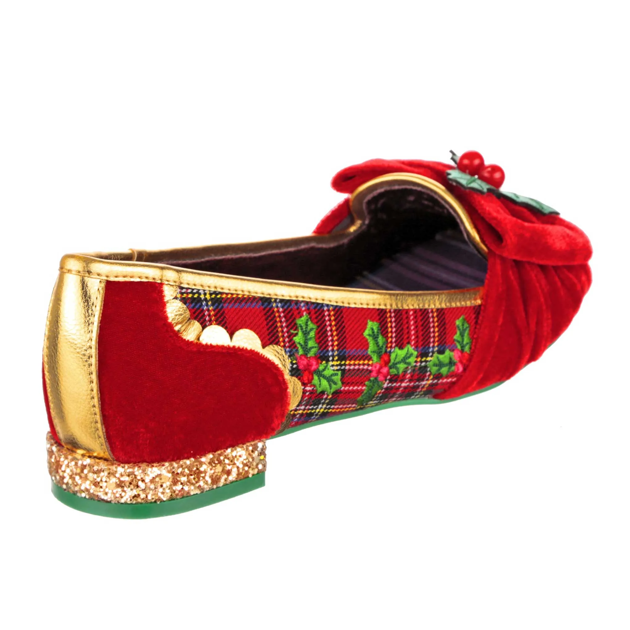 Irregular Choice Womens Hello Holly Flats - Red