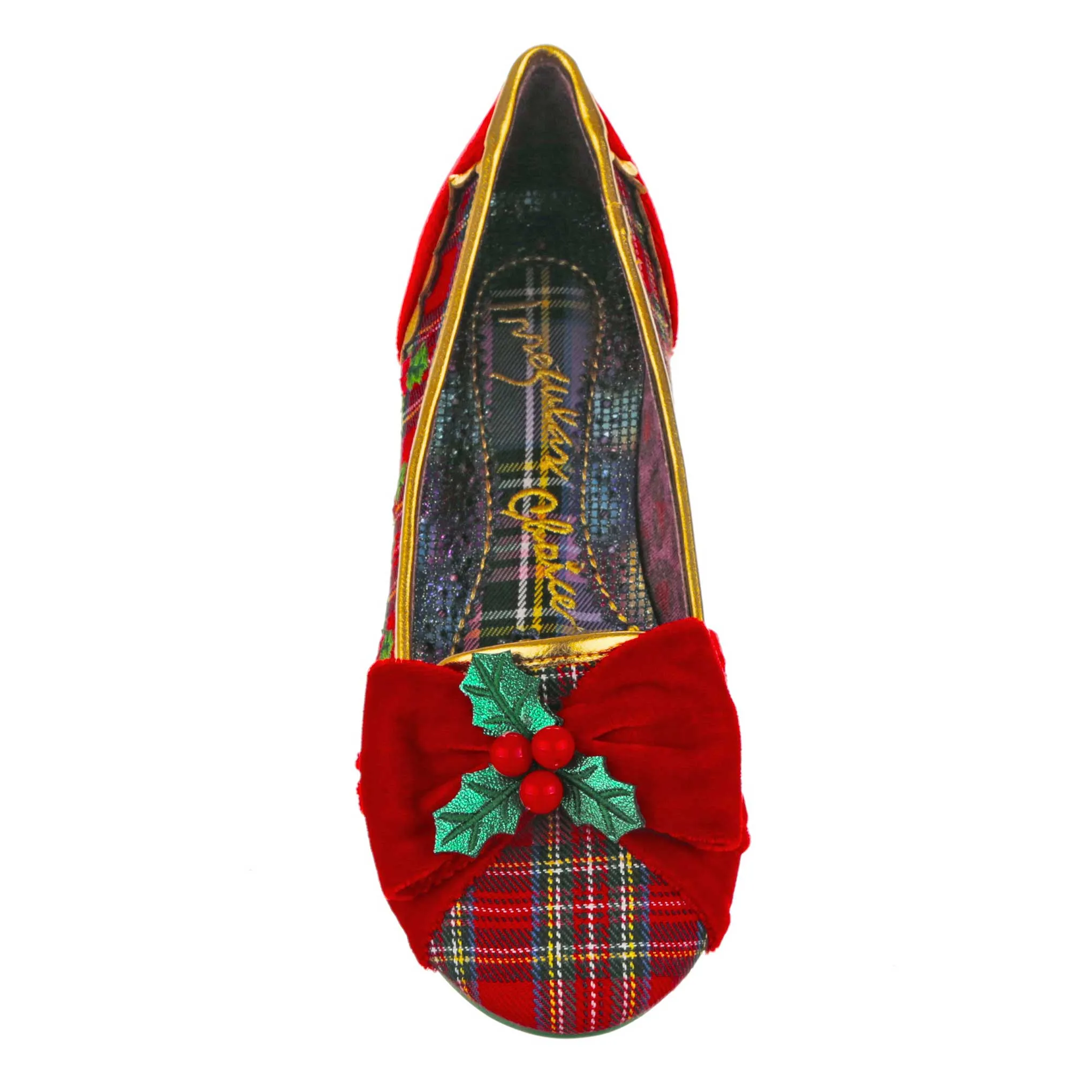 Irregular Choice Womens Hello Holly Flats - Red