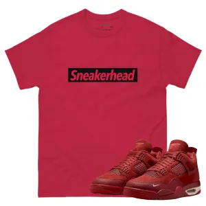 Jordan 4 Nigel "Brick" sneaker head brick t-shirt