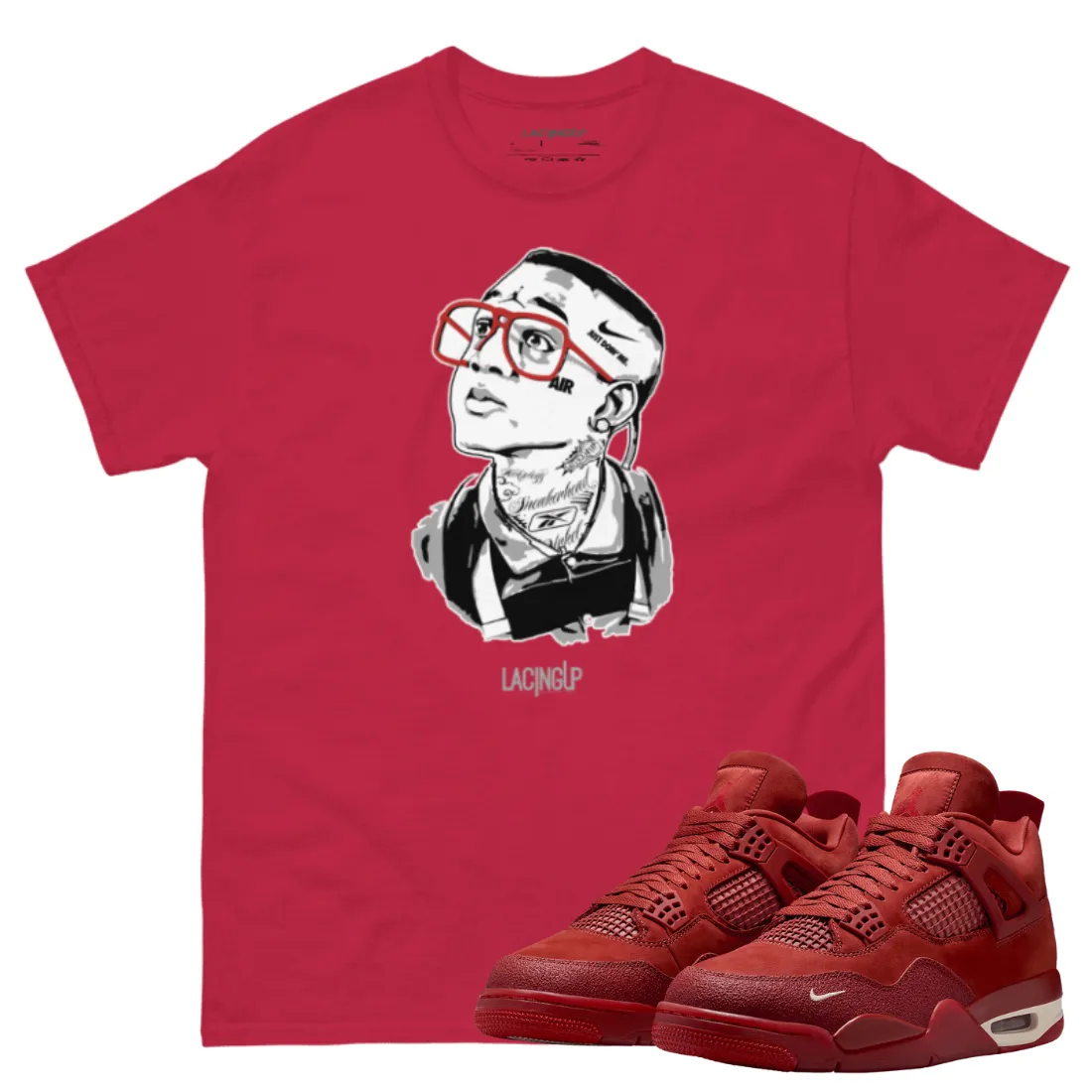 Jordan 4 Nigel "brick" urkel q baby brick t-shirt