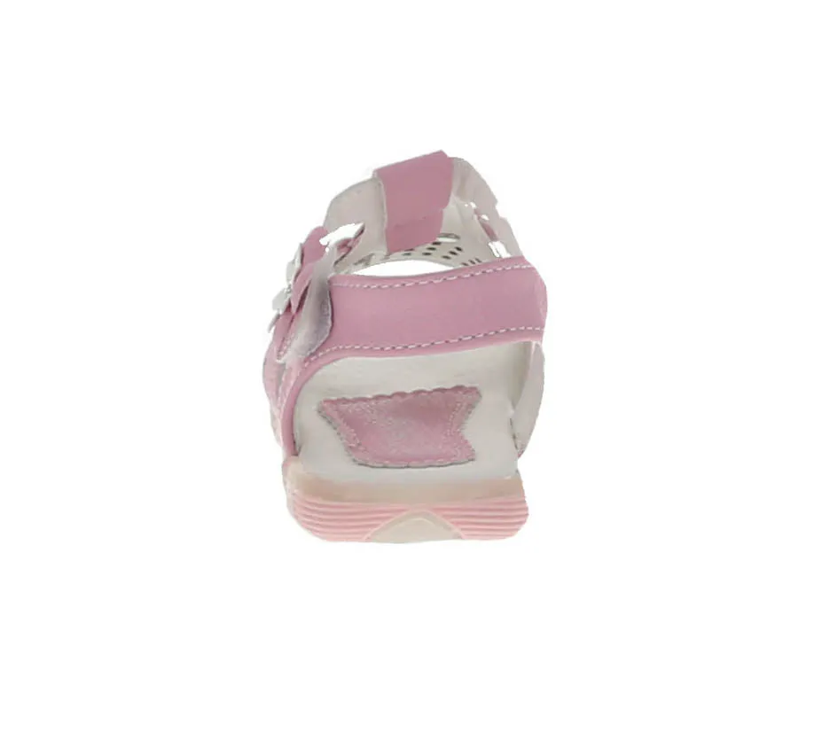 KID'S SHOES PINK PU/LEATHER SANDALS CUTY-23