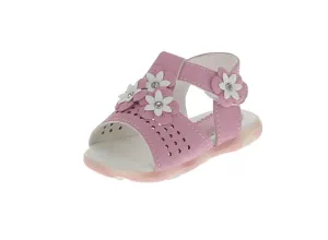 KID'S SHOES PINK PU/LEATHER SANDALS CUTY-23