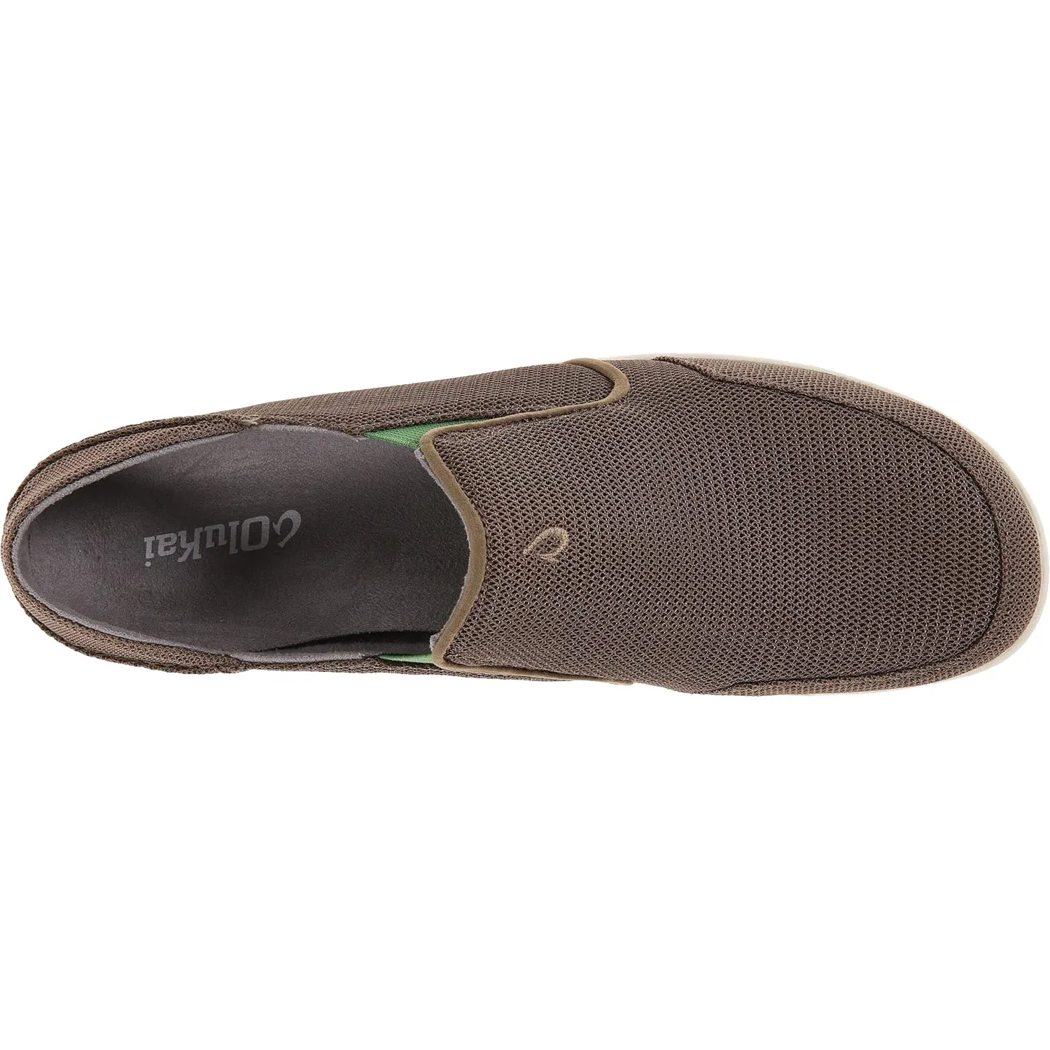 Men's OluKai Nohea Mesh Mustang/Lime Peel Mesh