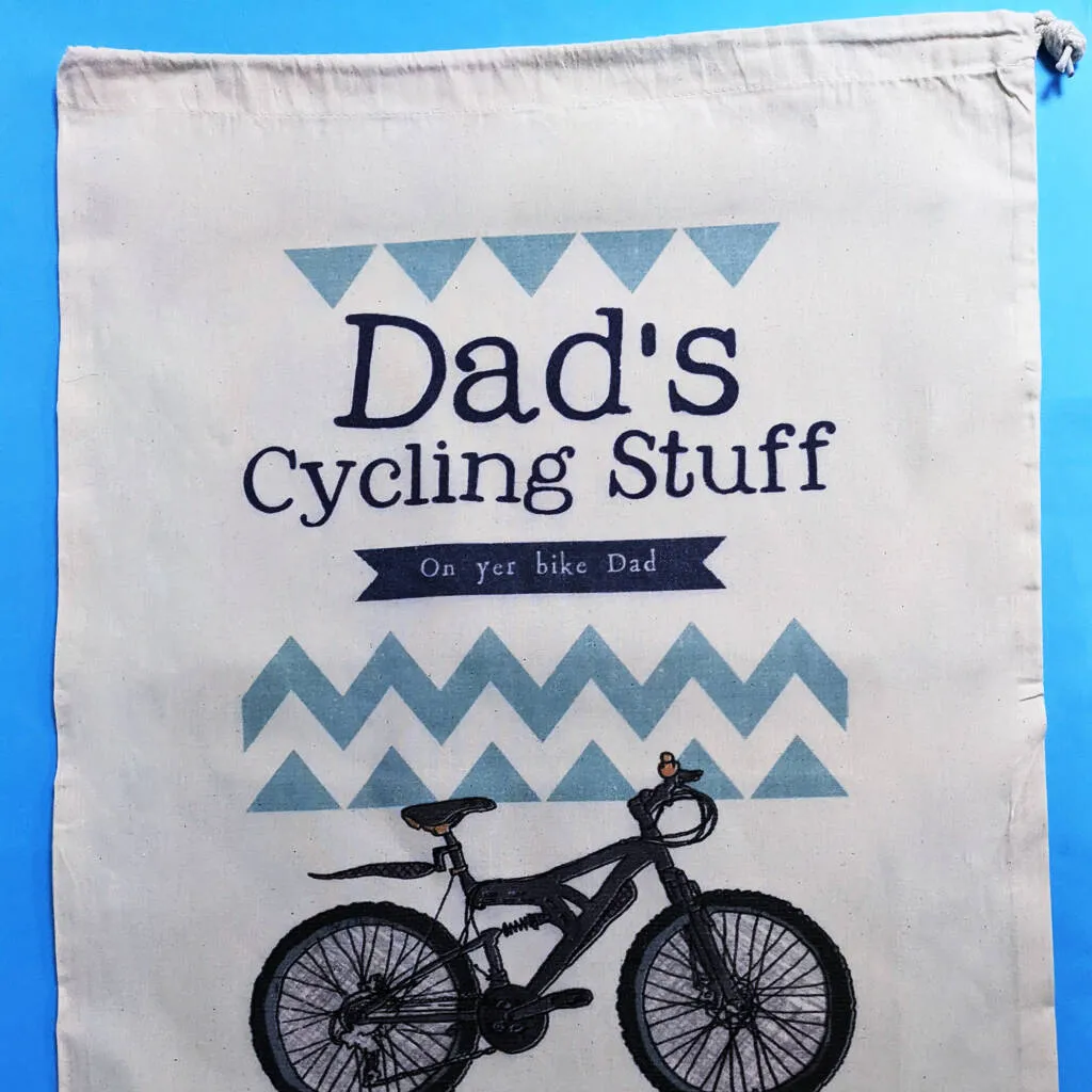 Personalised 'On Yer Bike' Cycling Storage Bag