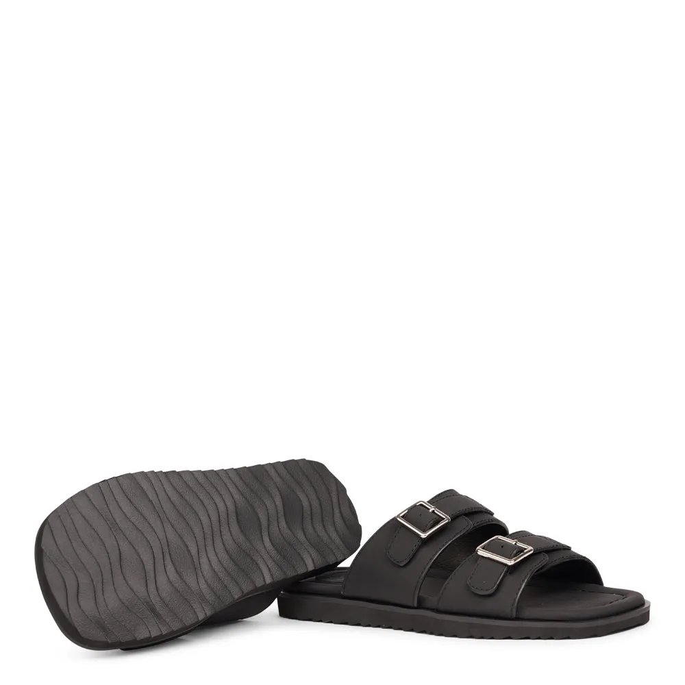 Quartino - Adjustable leather sandal
