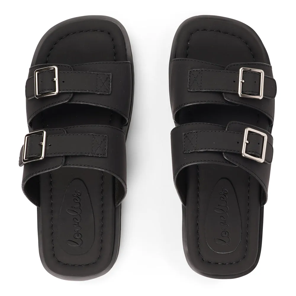 Quartino - Adjustable leather sandal