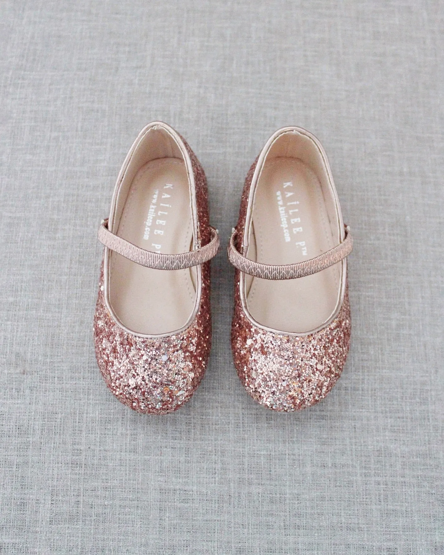 Rock Glitter Mary Jane Flats