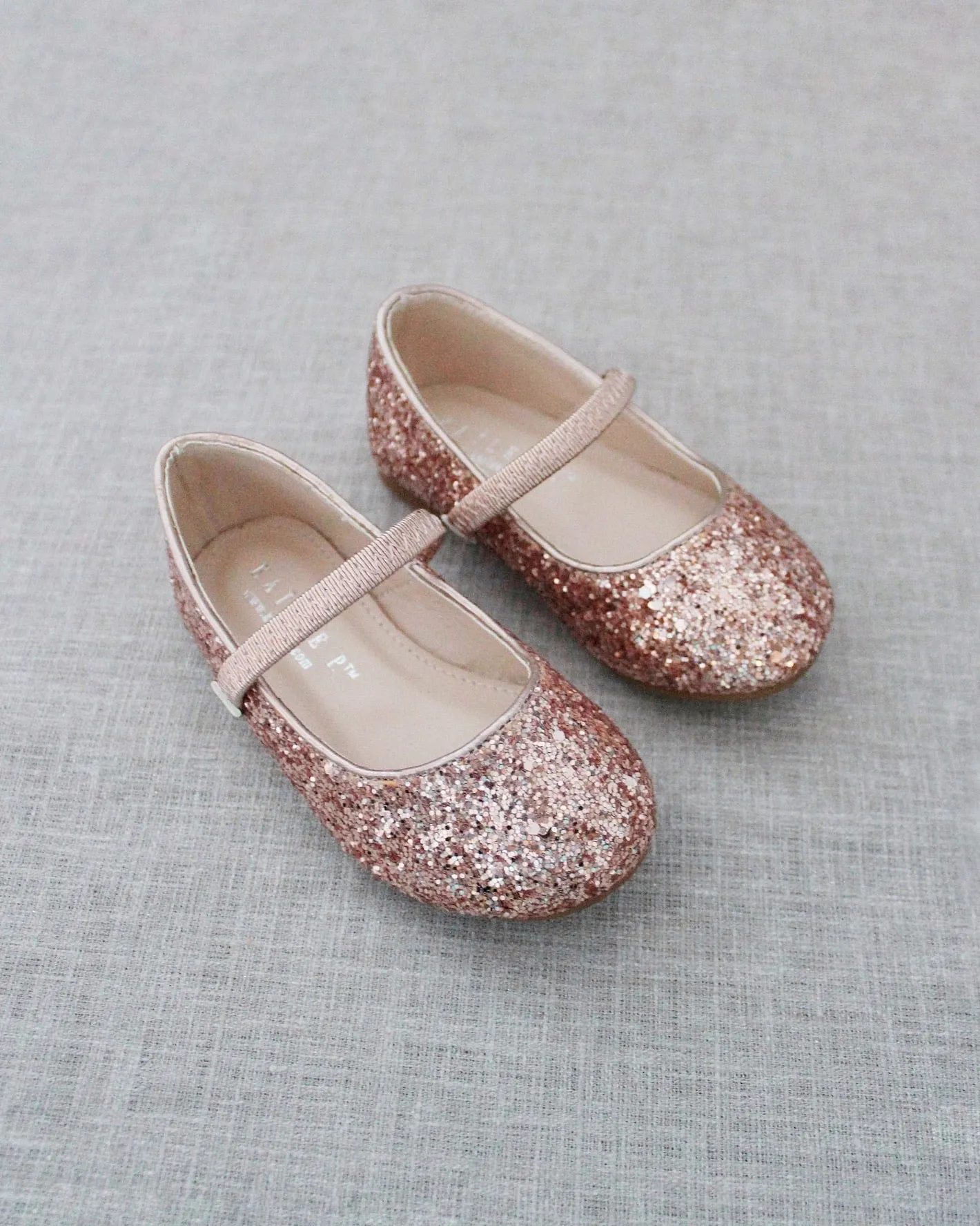 Rock Glitter Mary Jane Flats