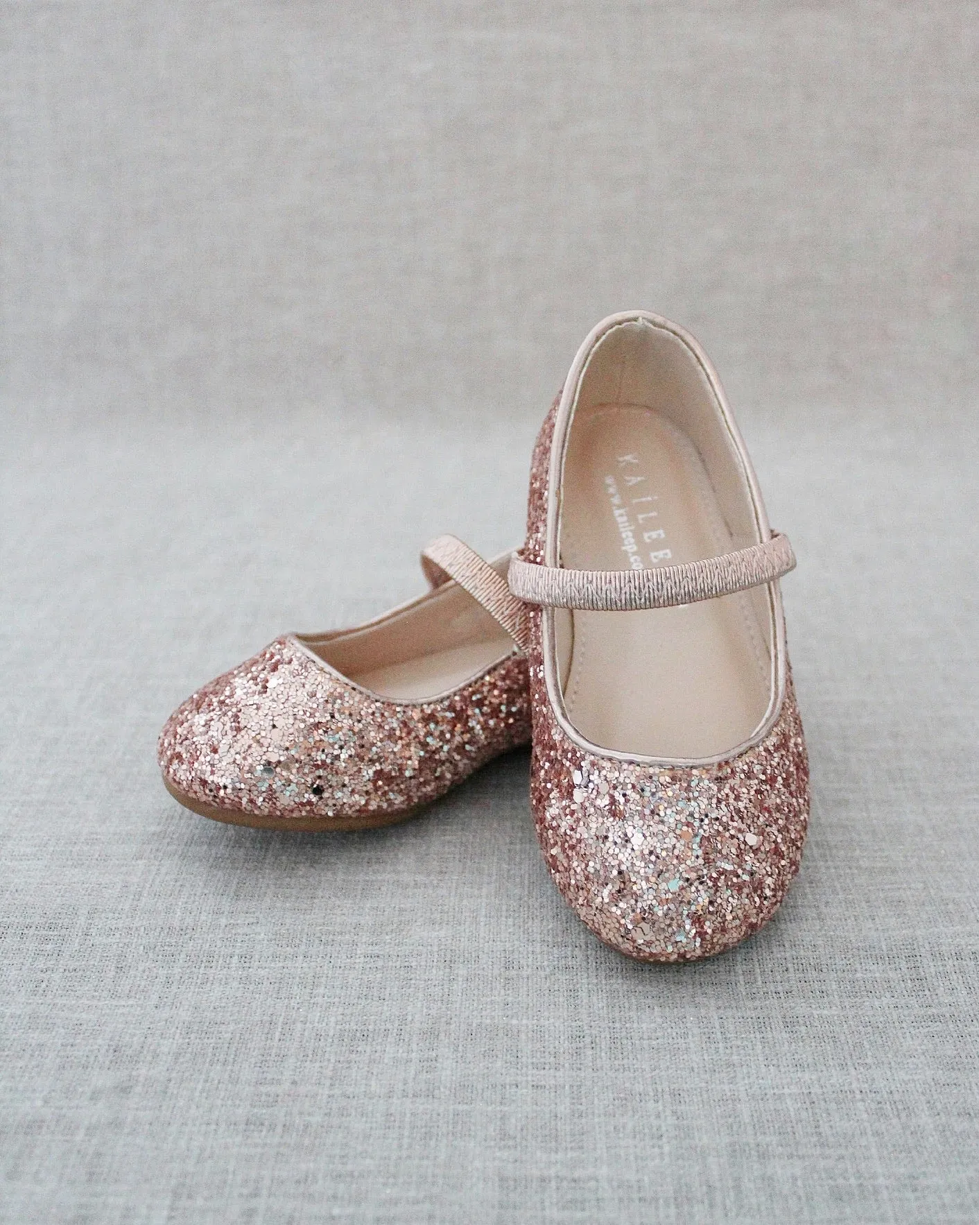 Rock Glitter Mary Jane Flats