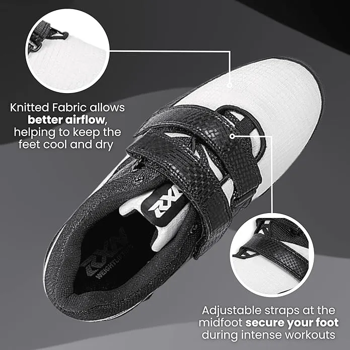 RXN Hercules Weightlifting Shoes for Men and Women - (WLS-4)
