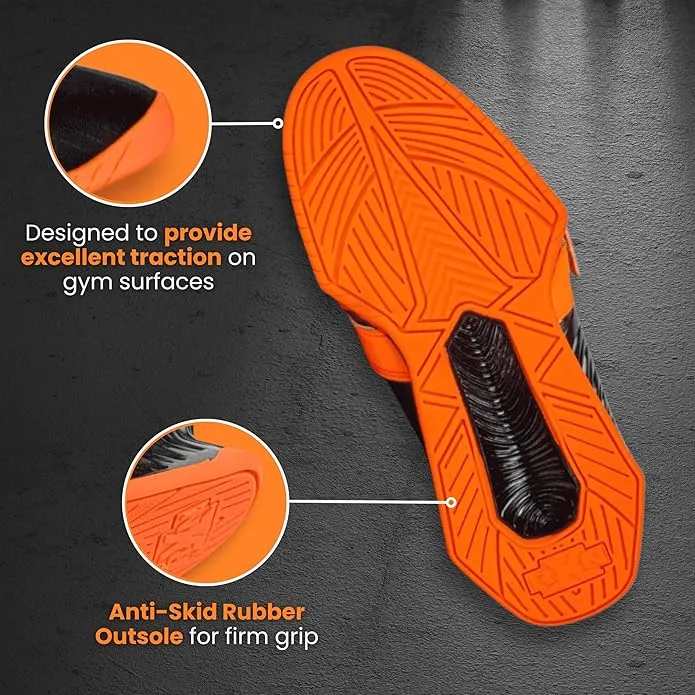 RXN Hercules Weightlifting Shoes for Men and Women - (WLS-4)