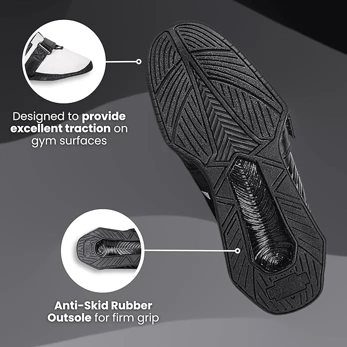 RXN Hercules Weightlifting Shoes for Men and Women - (WLS-4)