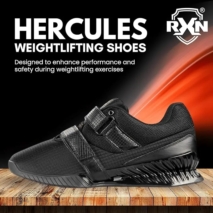 RXN Hercules Weightlifting Shoes for Men and Women - (WLS-4)