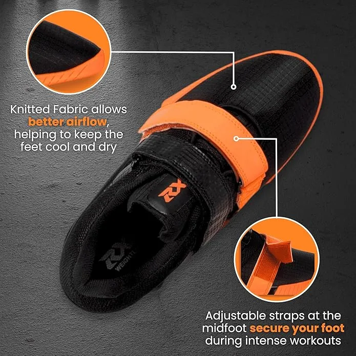 RXN Hercules Weightlifting Shoes for Men and Women - (WLS-4)