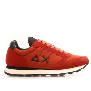 Scarpe Uomo Sun68 Sneakers Tom Solid Nylon Rust - Nero