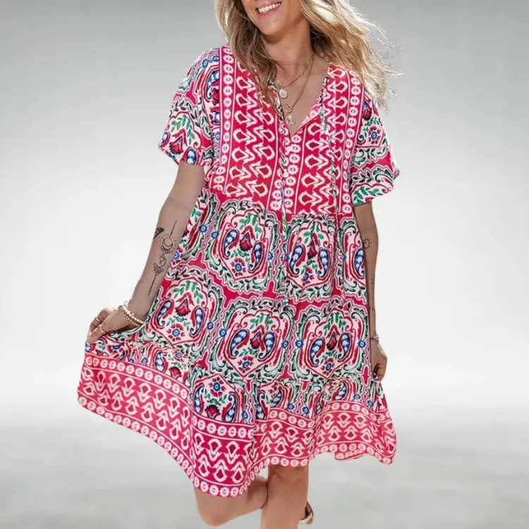 SHINE™ - ELEGANT WOMEN'S FLOWY DRESS