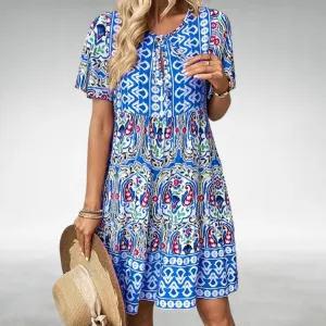 SHINE™ - ELEGANT WOMEN'S FLOWY DRESS