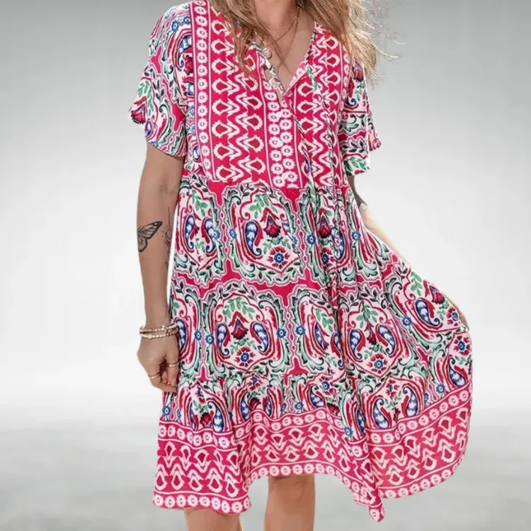 SHINE™ - ELEGANT WOMEN'S FLOWY DRESS