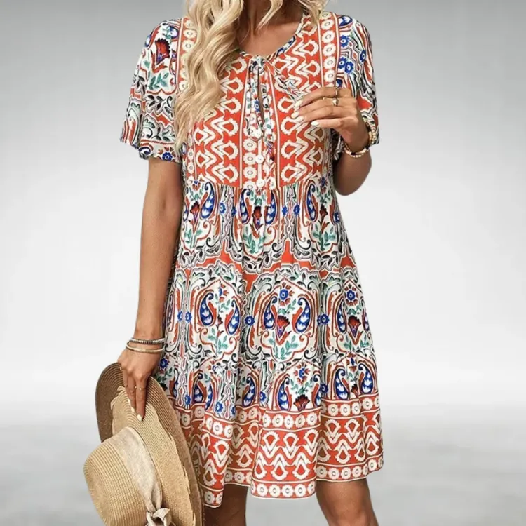 SHINE™ - ELEGANT WOMEN'S FLOWY DRESS