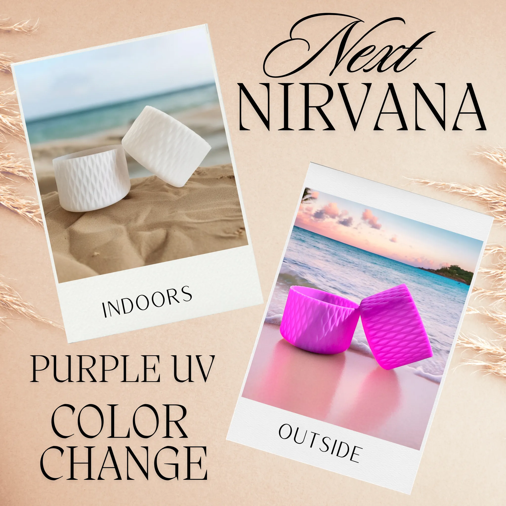UV Color Change Purple, Pink & Blue | 3 Boot Bundle |  Silicone Tumbler Boots