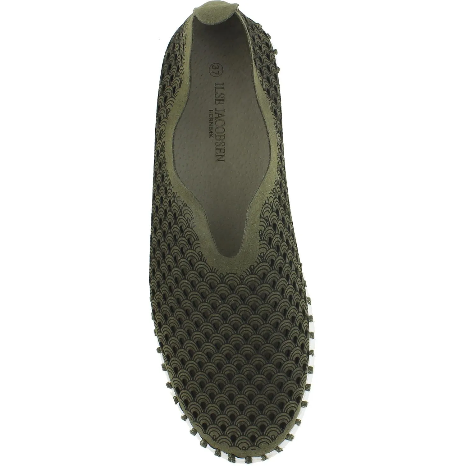 Women's Ilse Jacobsen Tulip 139 Deep Olive Synthetic