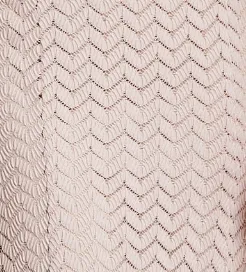 Women’s Maxi Dress in Light Pink with Lace, Short Sleeves, Open Back Detail - Liquorish