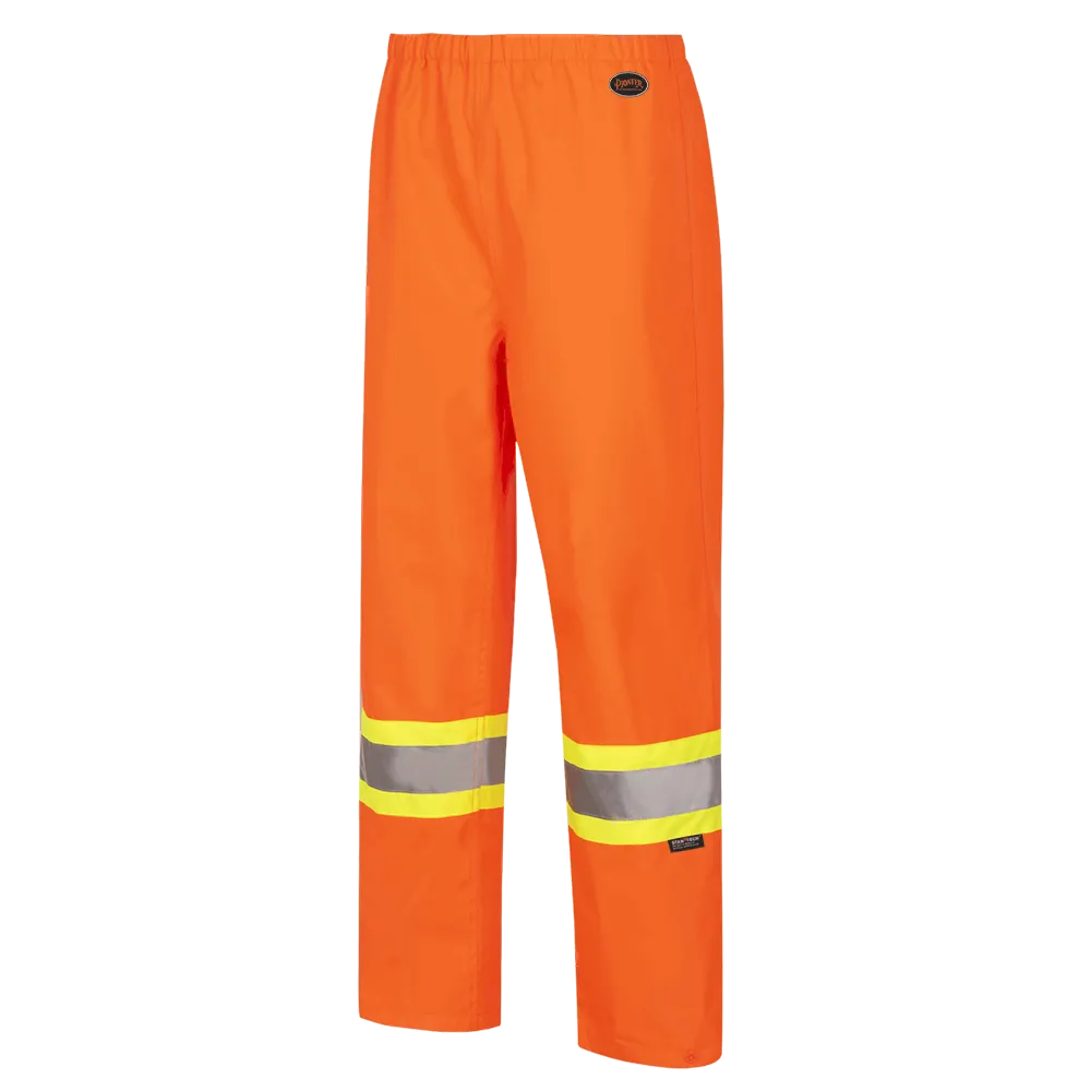Work Pants - Pioneer Women's Hi-Viz Waterproof 300D Polyester/PU Rainwear 5627W / 5629W